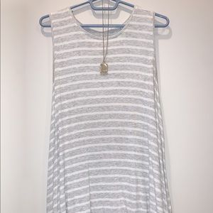 Striped summer tank top